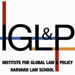 The image is showing the logo of the Global Law & Policy Institute at Harvard Law School. Full Text: GL&P INSTITUTE FOR GLOBAL LAW & POLICY HARVARD LAW SCHOOL